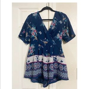 Floral Romper